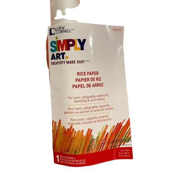 10 pc RICE PAPER Rolls Lot 12"x100' Total Ten Rolls NIP  Bulk Buy - Picture 2 of 7